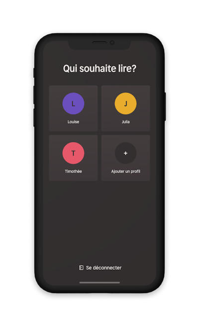 An image showing different profiles